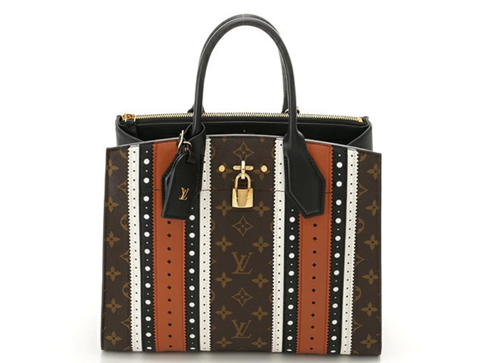LOUIS VUITTON City Steamer Monogram Handbag Limited Edition